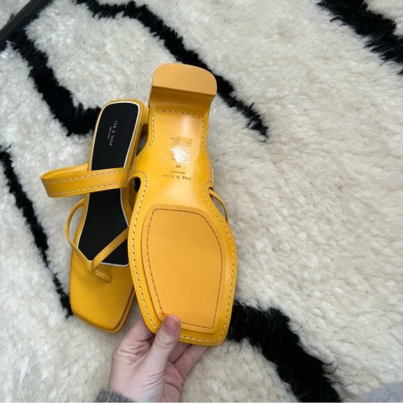 NWOT Rag & Bone Colt Marigold Leather Sandals - Picture 5 of 7